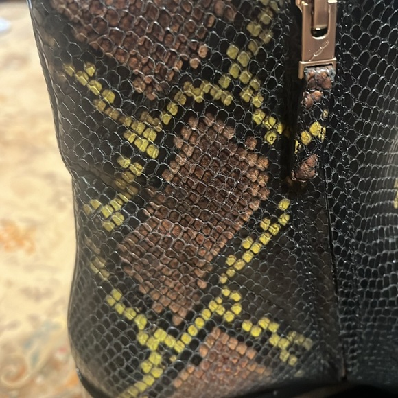 Brian Atwood ankle boots. W’s size 10 python leather authentic. - Picture 5 of 12